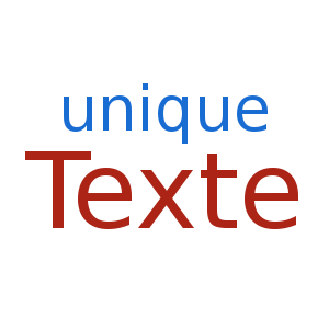 unique texte