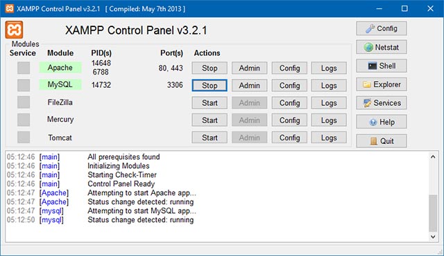 XAMPP - Der Webserver für Zuhause