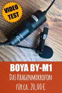 bOYA BY-MA Test Mikrofon