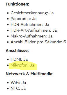 Otto.de Mikrofonanschluss