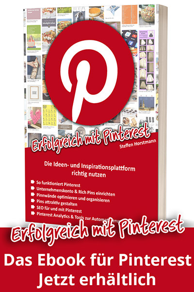 Erfolgreich mit Pinterest – Das Ebook