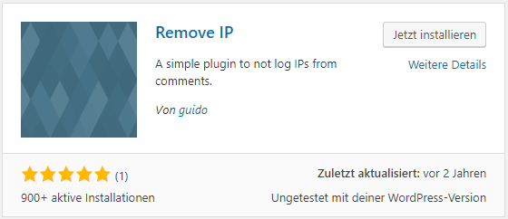 Remove IP Plugin